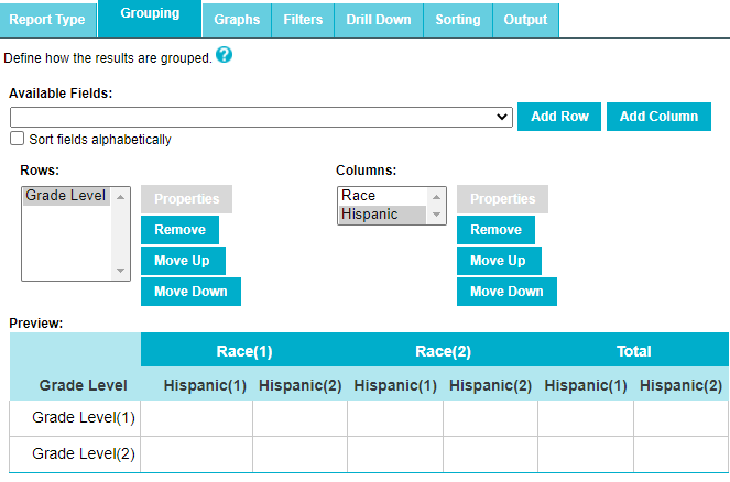 Race And Ethnicity Subgroups Report Knowledge Base